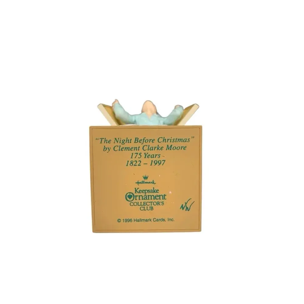 Hallmark Ornament Away to the Window Keepsake Collectors Club With No‎ Box 1997